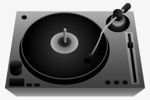Dj Table Clipart Png - Turntable Clip Art