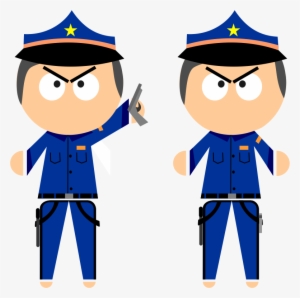 Personagem-policial - Desenho De Policial Png