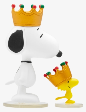 Peanuts Crown Snoopy & Woodstock White/yellow - Peanuts