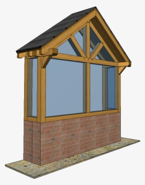 Bay Window B1gable Truss 3d1 - Lumber