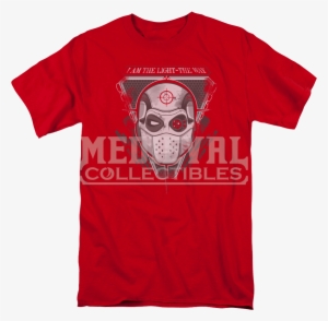 Suicide Squad Masked Deadshot T-shirt - Love Lucy T Shirts