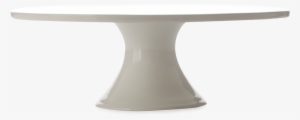 White Ceramic Cake Stand - Coffee Table