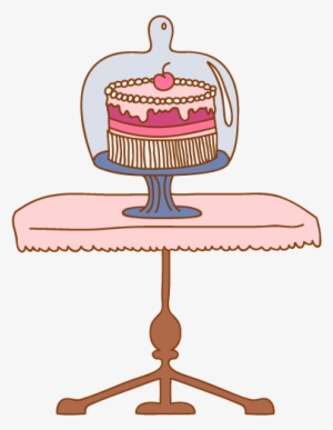 Cake For Special Occasions - Table With Cake Png