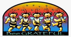 Bee Grateful Sticker - Bee Grateful Grateful Dead
