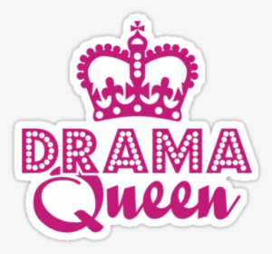 Queen Crown Logo Png Drama Crown Drama Queen By Detourshirts - Twisted Envy Drama Queen Funny Mug