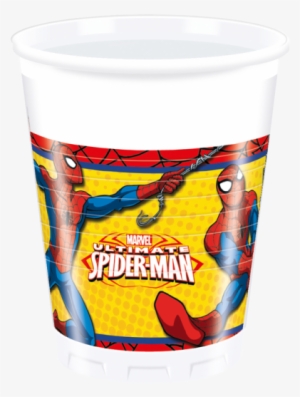 Ultimate Spiderman Plastic Cups