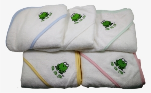 Crokcrokfrok Bamboo Hooded Towel - Happy Baby Skin Bamboo Hooded Baby Towel With Bear