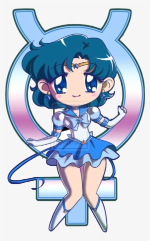 Eternal Sailor Mercury Sailor Mercury Pinterest Sailor - Mercury Sailor Moon Chibi