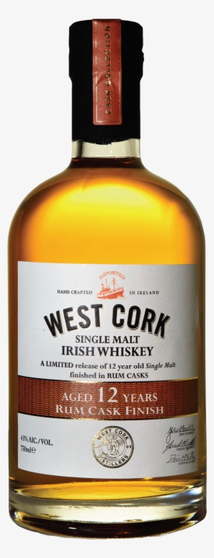 Westcork 12yr Rumcask Download File Type - Vintage West Cork Bourbon Cask Blended Irish Whiskey