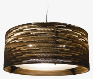 Drum 24 Scraplight Natural Pendant Light-0