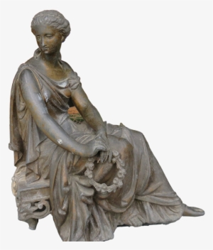 Sculpture, Garden Figurines, Youth Stalk, Female - Body Statues Transparent Background