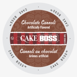 Cake Boss Chocolate Cannoli Flavored Coffee, K-cup