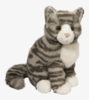 Nickel Grey Stripe Cat - Douglas Nickel Gray Stripe Cat