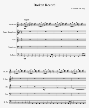 Instruments - Lost In Thoughts All Alone Clarinet Sheet Music