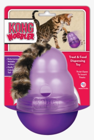 Kong Wobbler Cat Toy - Kong Cat Wobbler Large