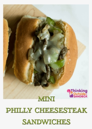 Mini Philly Cheesesteak Sandwich Recipe - Mini Philly Cheesesteak Sandwiches