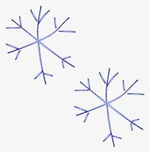 Blue Snowflake Leaf Symmetry Circle - Clip Art