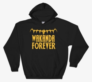 Wakanda Forever Hoodie - Baphomet Sweatshirt Ayylien Clothing
