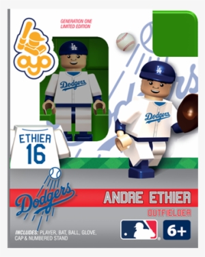 Andre Ethier Oyo Sportstoys Minifigures - Oyo Sportstoys Los Angeles Dodgers Oyo Figure