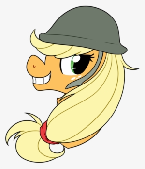 Pikachumaster, Grin, Helmet, How Applejack Won The - Cartoon