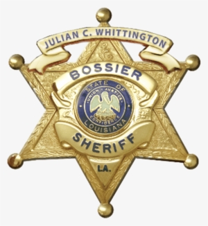 For The First Time Ever, The Bossier Sheriff's Office - Shelby County Tn Sheriff Star