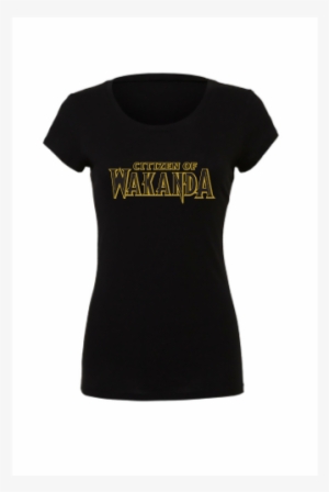 Citizen Of Wakanda Fitted Ladies' Tee