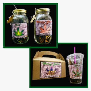 Your Marijuana Puzzle Comes In A Weed Jar, Or Munchie - Floral Design