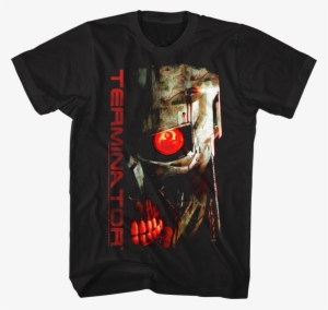 Endoskeletal Cyborg Terminator T-shirt - Misfits Die Die My Darling Shirt
