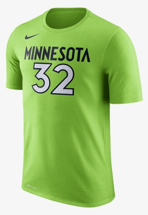 Nike Nba Minnesota Timberwolves Karl Anthony Towns - T Shirt Minnesota Timberwolves