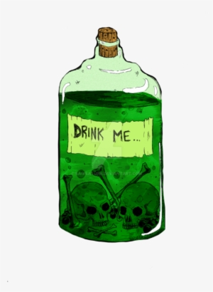 Poison Bottle Drawing Transparent