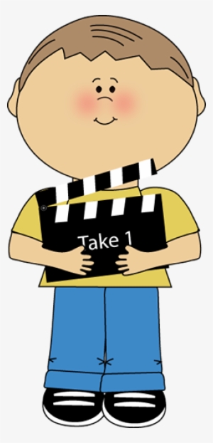 Clapperboard Clipart Movie Theater - Director Clipart