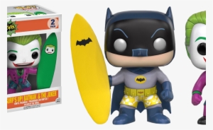 Surfs Up Batman & Joker Pop Vinyl Figure 2 Pack Batman - Batman Surf Funko Pop