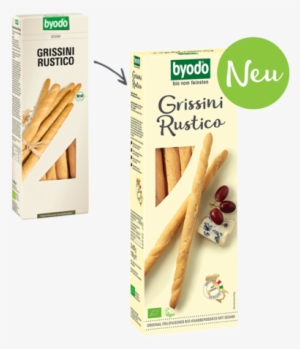 Organic Grissini Rustico, Thin Crispy Sticks With Sesame, - Byodo Organic Complementary Feeding Oil Extra Mild,