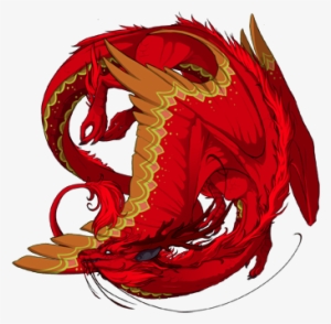 Lace Chartreuse On Ruby - Flightrising Halloween