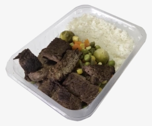 Steak, White Rice, Mixed Vegetables - White Rice