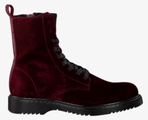 Red Studio Maison Lace-up Boots Lace Boottee Velvet - Boottee [12 Inch Analog]【中古】