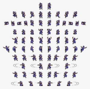 Ninja Gaiden Sprites - Ninja Gaiden 8 Bit Sprites