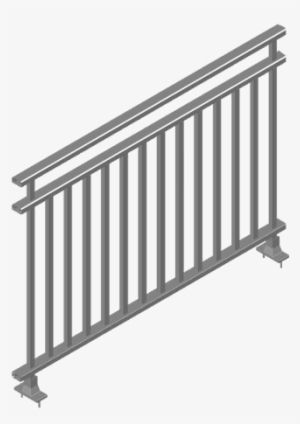 bd100 - railing isometric