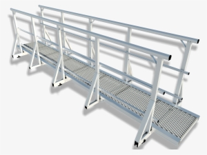 Smartwalk Non Levelled Double Handrails - Shopping Cart