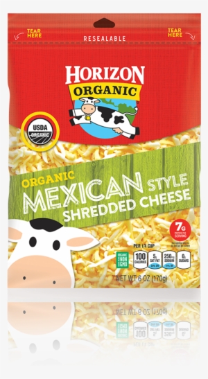 shredded mexican cheese - horizon mexican shredded cheese