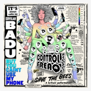 Erykah Badu's Phone-obsessed Mixtape Explores Intimacy - Erykah Badu But You Caint Use My Phone 2015