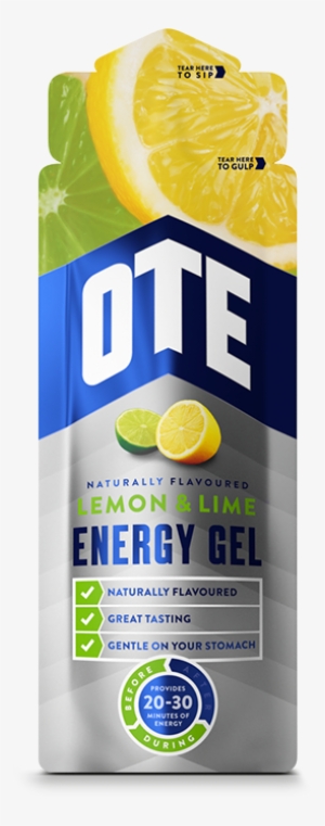 Ote Lemon & Lime Gel - Ote Energy Gel 20x 56g: Lemon & Lime