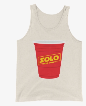 Solo Beer Pong Cup Tank Top - Active Tank