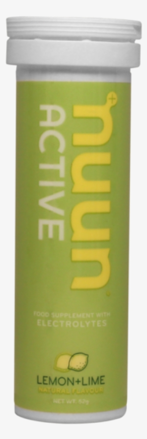 Lemon Lime Nuun Active, Png - Nuun Active Electrolyte Hydration Tablets