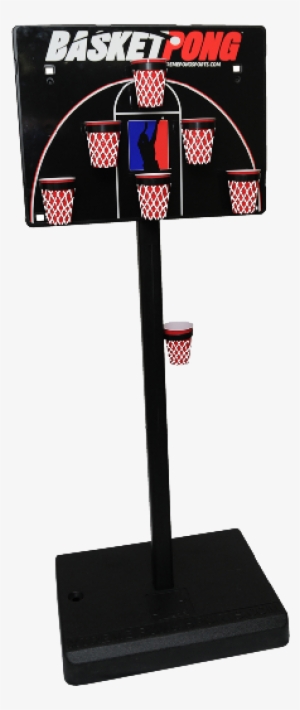 The Hybrid Beer Pong Basketball Drinking Game // Move - Xtreme Pong Sports Portable Basketpong Game - Set
