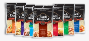Black Diamond Shredded Cheese Packaging Update - Black Diamond Shredded Cheese
