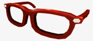 Red Hipster Specs Red Hipster Glasses Roblox Transparent Png
