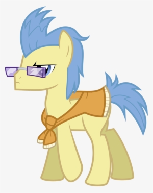 Toughbluff, Background Pony, Glasses, Hipster, Safe, - Cartoon
