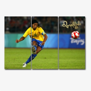 Ronaldinho Canvas Print - Ronaldinho Weight