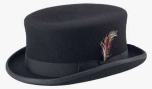 New York Hat Co - Victorian Top Hat Black